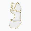 Dámské jednodílné plavky Arena One Biglogo One Piece white/gold 5