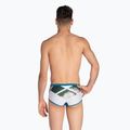 Pánské plavecké boxerky arena Planet Swim Low Waist Short blue cosmo/white multi 4