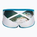 Pánské plavecké boxerky arena Planet Swim Low Waist Short blue cosmo/white multi 2