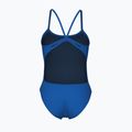 Dámské jednodílné plavky arena Lace Back Solid royal/white 2