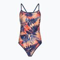 Dámské jednodílné plavky arena Reversible Swimsuit Challenge Back navy/multi