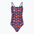 Dámské jednodílné plavky arena Reversible Swimsuit Challenge Back navy/multi 4