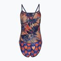 Dámské jednodílné plavky arena Reversible Swimsuit Challenge Back navy/multi 6