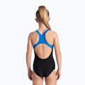 Dětské jednodílné plavky arena Kikko V Swim Pro Back black/blue china 7