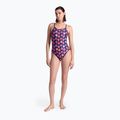Dámské jednodílné plavky arena Reversible Swimsuit Challenge Back navy/multi 10