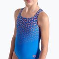 Dětské jednodílné plavky arena Kikko V Swim Pro Back blue china/calypso coral 8