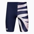 Pánské plavky arena Multi Stripes Swim Jammer navy/white multi