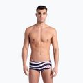 Pánské plavecké boxerky arena Multi Stripes Swim Low Waist Short navy multi 4