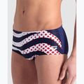 Pánské plavecké boxerky arena Multi Stripes Swim Low Waist Short navy multi 7