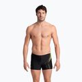 Pánské plavecké boxerky Arena Dive Swim Short black/soft green