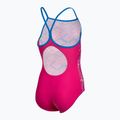 Arena Daly Light Drop Back freak rose/blue china dětské jednodílné plavky 4