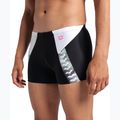Pánské plavky arena Stripe Short black/white/multi 8