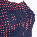 Dámské jednodílné plavky  arena Foggy Dots Swim Pro Back navy / blue cosmo 3