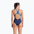 Dámské jednodílné plavky  arena Foggy Dots Swim Pro Back navy / blue cosmo 3