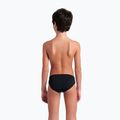Dětské plavky arena Foam Swim Briefs black/soft green multi 7