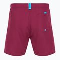 Pánské plavecké šortky arena Fundamentals Boxer R dark purple/calypso coral 2