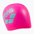 Plavecká čepice Arena Big Logo shocking pink/water 2