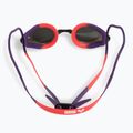 Plavecké brýle Arena Tracks Mirror copper/plum/bright coral 3