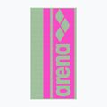 Ručník Arena Logotype Jacquard light green/shocking pink