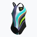 Dámské jednodílné plavky arena Water Fluids Swim Pro Back black multi/black 3