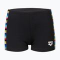 Dětské plavecké šortky Arena Racing Stripe black/black multi