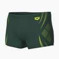 Pánské plavecké šortky Arena Poseidonia Swim Short dark sage/artic lime 3