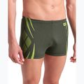 Pánské plavecké šortky Arena Poseidonia Swim Short dark sage/artic lime 7