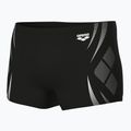 Pánské plavecké šortky Arena Poseidonia Swim Short black/white 4