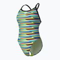Dámské jednodílné plavky arena Racing Stripe Xcriss Cross black multi/black 4