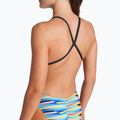 Dámské jednodílné plavky arena Racing Stripe Xcriss Cross black multi/black 9