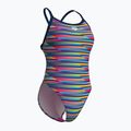 Dámské jednodílné plavky arena Racing Stripe Xcriss Cross navy multi/navy 3