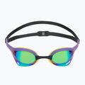 Plavecké brýle Arena Cobra Ultra Swipe Mirror emerald/plum/cyber lime 2
