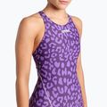 Dámské jednodílné plavky arena Powerskin ST Next LE Open Back leopard skin violet 4