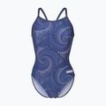 Dámské jednodílné plavky arena Fireflow Lightdrop Back navy/team navy