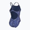 Dámské jednodílné plavky arena Fireflow Lightdrop Back navy/team navy 4