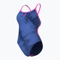 Dámské jednodílné plavky Arena Arch Lace Back multi blue/navy/shocking pink 4