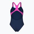 Dámské jednodílné plavky Arena Bloom Swim Pro Back Lb multi navy/navy/shocking pink 2