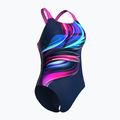 Dámské jednodílné plavky Arena Bloom Swim Pro Back Lb multi navy/navy/shocking pink 3