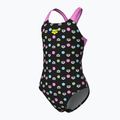 Dětské jednodílné plavky Arena Multiple Dot Swim Pro Back multi black/orchid 4