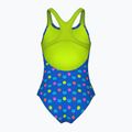 Dětské jednodílné plavky Arena Multiple Dot Swim Pro Back multi blue/artic lime 2