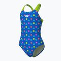 Dětské jednodílné plavky Arena Multiple Dot Swim Pro Back multi blue/artic lime 4