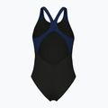 Dámské jednodílné plavky Arena Graphic V Back black/navy 2