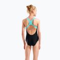 Dětské jednodílné plavky arena Kikko Swim Pro Back black/water 7