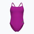 Dámské jednodílné plavky Arena Team Swimsuit Challenge Solid very fuchsia/team green