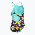 Dětské jednodílné plavky arena Spring Lightdrop Back plum multi/water 4