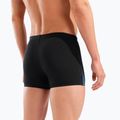 Pánské plavecké boxerky arena Graphic Swim Short black/turquoise 9