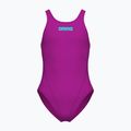 Dětské jednodílné plavky Arena Team Swim Tech Solid very fuchsia/water