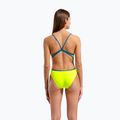 Dámské jednodílné plavky Arena Lace Back Solid artic lime/blue cosmo 7