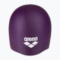 Plavecká čepice arena Long Hair plum/white 3