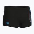 Pánské plavecké boxerky arena Basic Swim Short black/turquoise 4